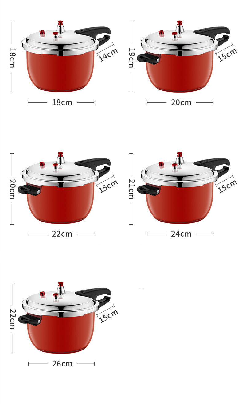 Pressure Cooker Stainless Steel Household Gas Induction Cooker Pi-Mart