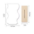 Korean style Makeup Mirror Ins Irregular Acrylic Decorative Mirror Wooden Base Cosmetic de maquillaje Beauty Tools Dropshipping - SJB-DIAMOND ELITES