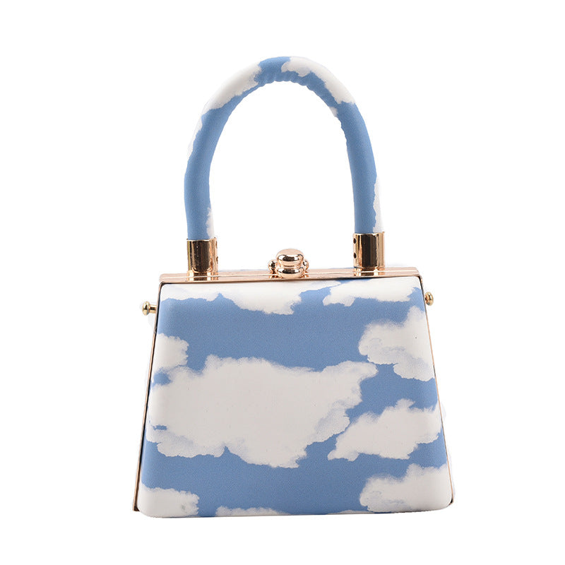 Printed Landscape Sweet Mini Handbag Shoulder Messenger Bag Pi-Mart