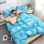 Scandinavian Style Simple Duvet Cover Single Bed Pi-Mart