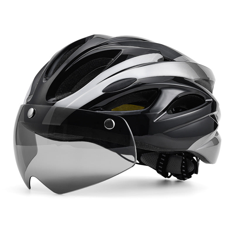 Bicycle Riding Protective Helmet Belt Goggles Lootquake LLC
