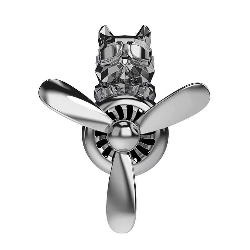 Cartoon Little Bear Pilot Car Perfume Clip - SJB-DIAMOND ELITES