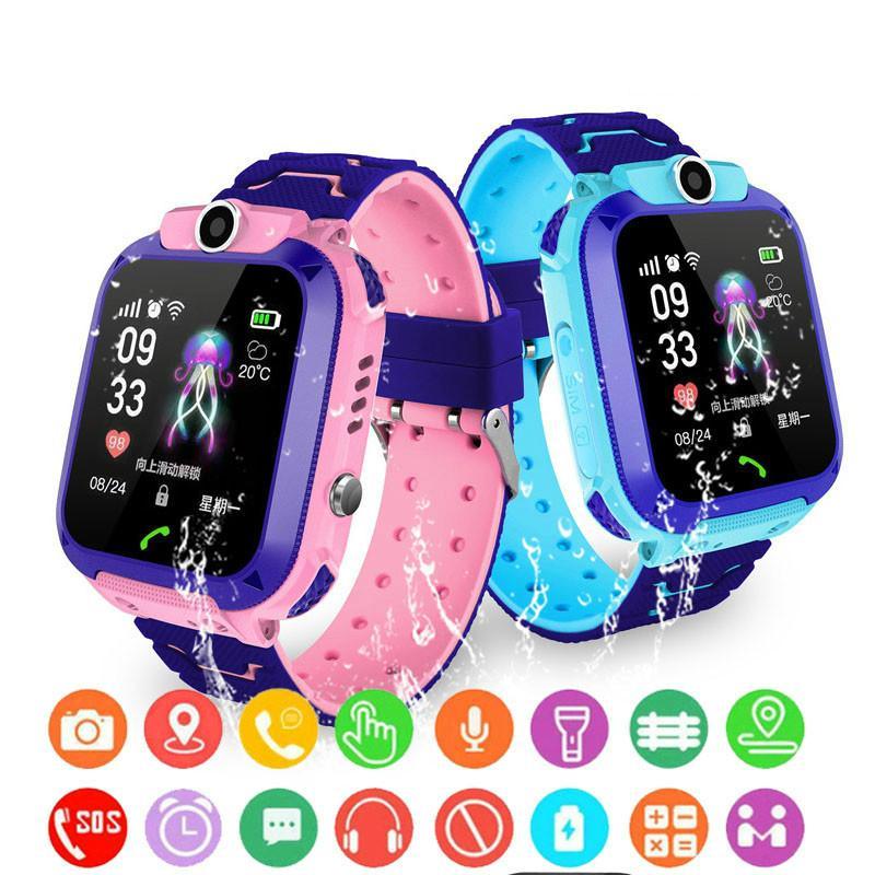 New Children's Smart Watch With SOS Smartwatch For Kids With Sim Card and Photo Camera Waterproof IP67 Protection Excelent Gift for Kids Support  IOS and Android Sistems - SJB-DIAMOND ELITES