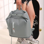 Fitness backpack, wet and dry separation exercise bag, large capacity travel bag, beach swimming bag