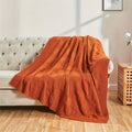 1pc Knit Throw Blanket, White Checkered Throw Blanket For Couch, Soft Cozy Warm Knitted Throw Blanket For Bed Sofa Lootquake LLC