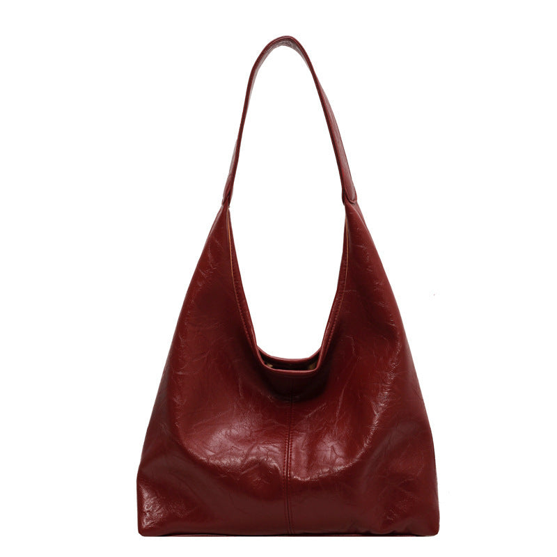 2pcs Composite Bag Fashion Shoulder Bag With Clutch Bag Casual Commuting Large Capacity Hobo Tote Bags Women Pi-Mart