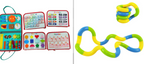 New Busy Book Children's Busy Board Dressing And Buttoning Learning Baby Early Education Preschool Sensory Learning Toy Pi-Mart