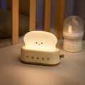 Creative LED Bread Maker Night Light USB Charging Dimming Toast Lamp Bedroom Children Timing Sleeping Lamps Funny Light Pi-Mart