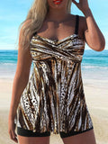 Women's Two-piece Casual Swimsuit P107 Decoral - SJB-DIAMOND ELITES