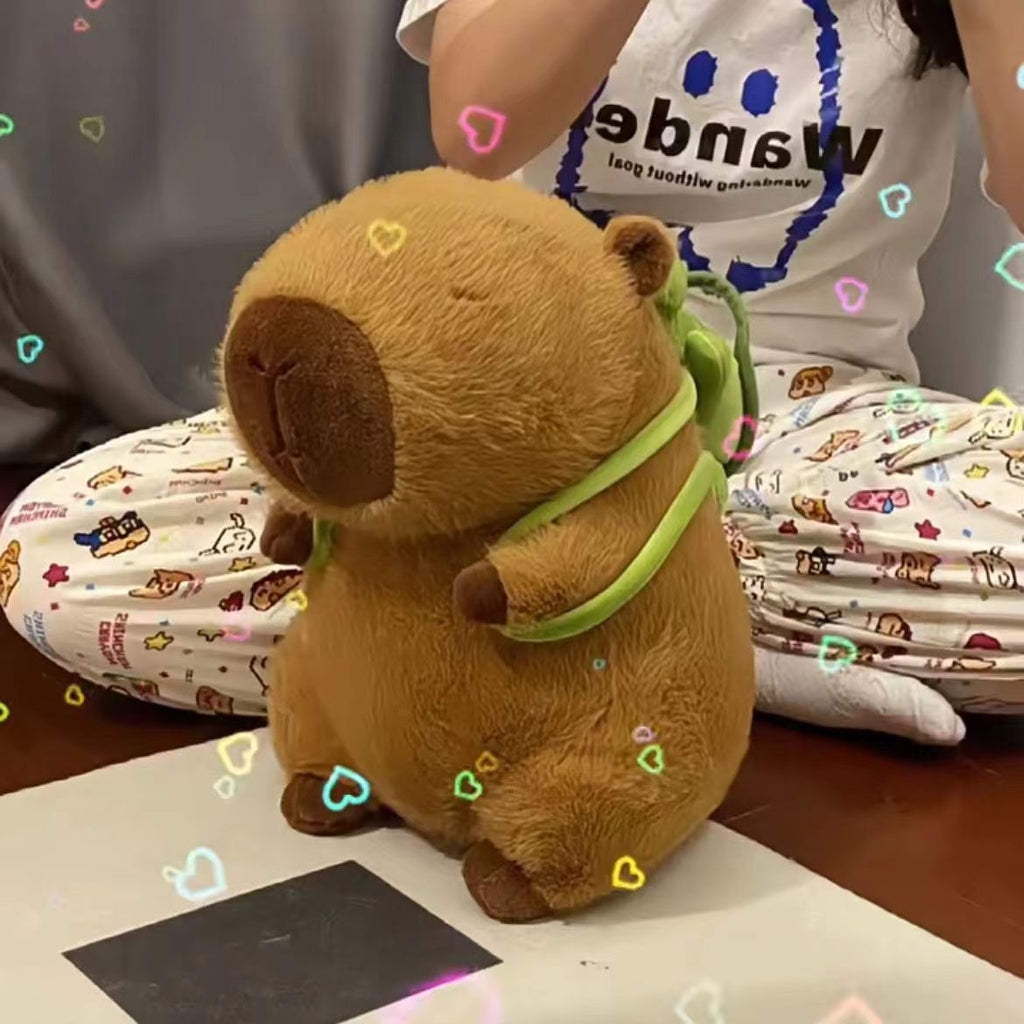 Fashion Simple Capybara Plush Toy Pillow Pi-Mart