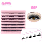 5D Messy 40p 60p Thick Hot Melt False Eyelashes Pi-Mart