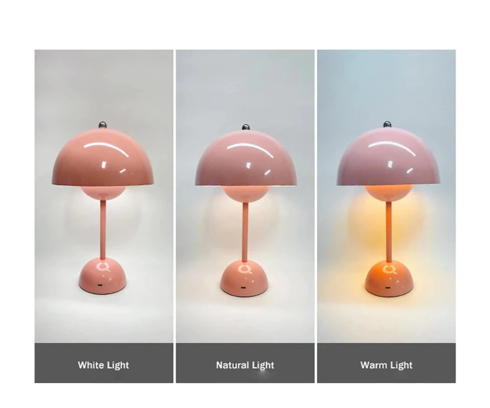 Flowerpot VP9 - Rechargeable Mushroom Table Lamp - SJB-DIAMOND ELITES