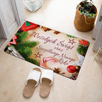 Christmas Floor Mat Bedroom Bathroom Home Absorbent Non-slip Pi-Mart