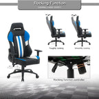 High Back Gaming Chair Racing Office Chair with PU Leather - SJB-DIAMOND ELITES