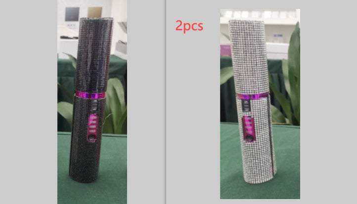 2-In-1 Electric USB Hair Straightening Brush Straightener Brush Multifunctional Comb Straightening Styler Hair Curler Pi-Mart