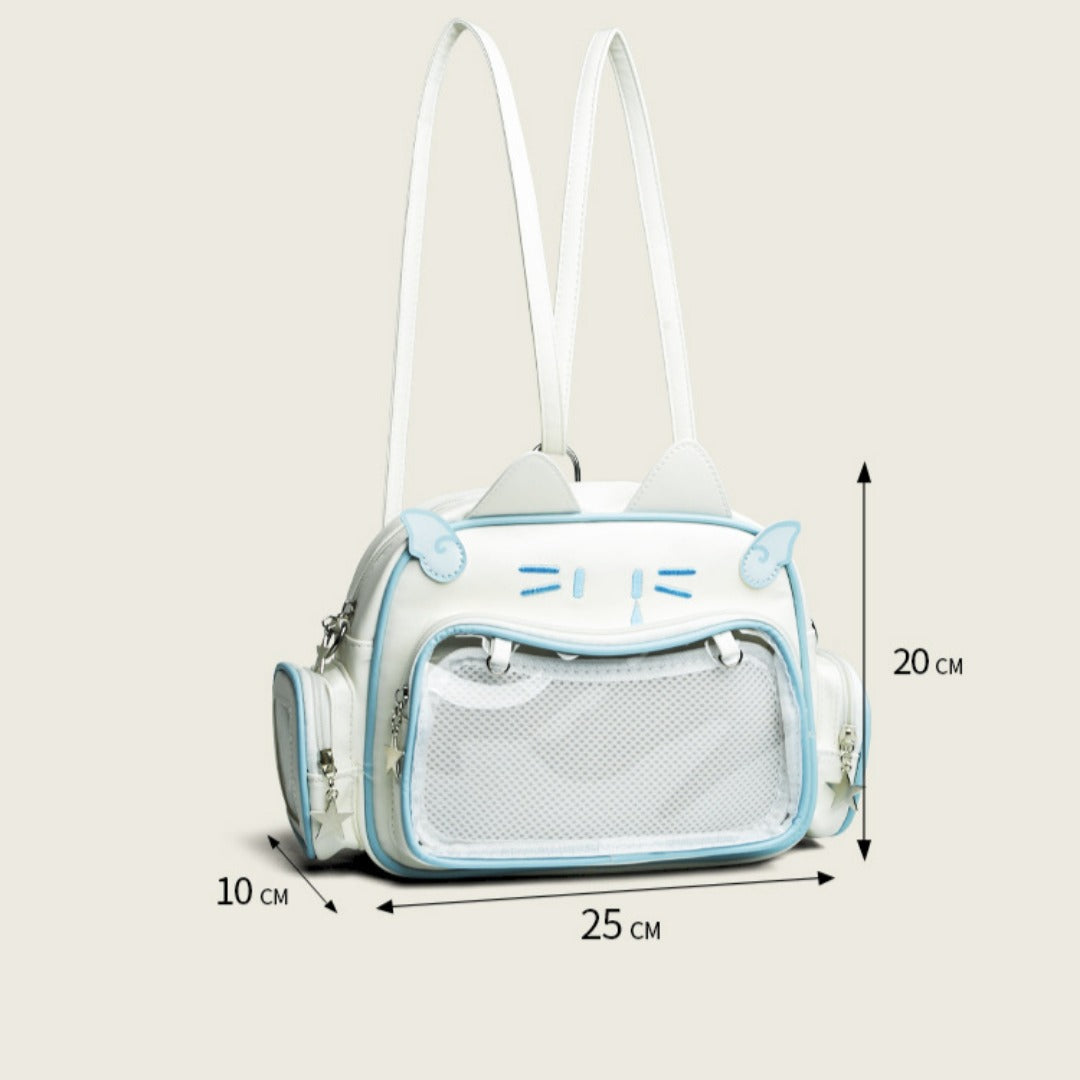 Cute transparent toddler purse, girls backpack pure cute, crossbody backpack for children teens - SJB-DIAMOND ELITES
