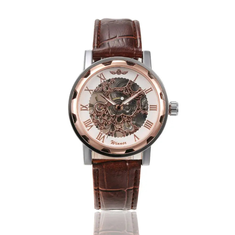 Retro Belt Manual Mechanical Watch Lootquake LLC