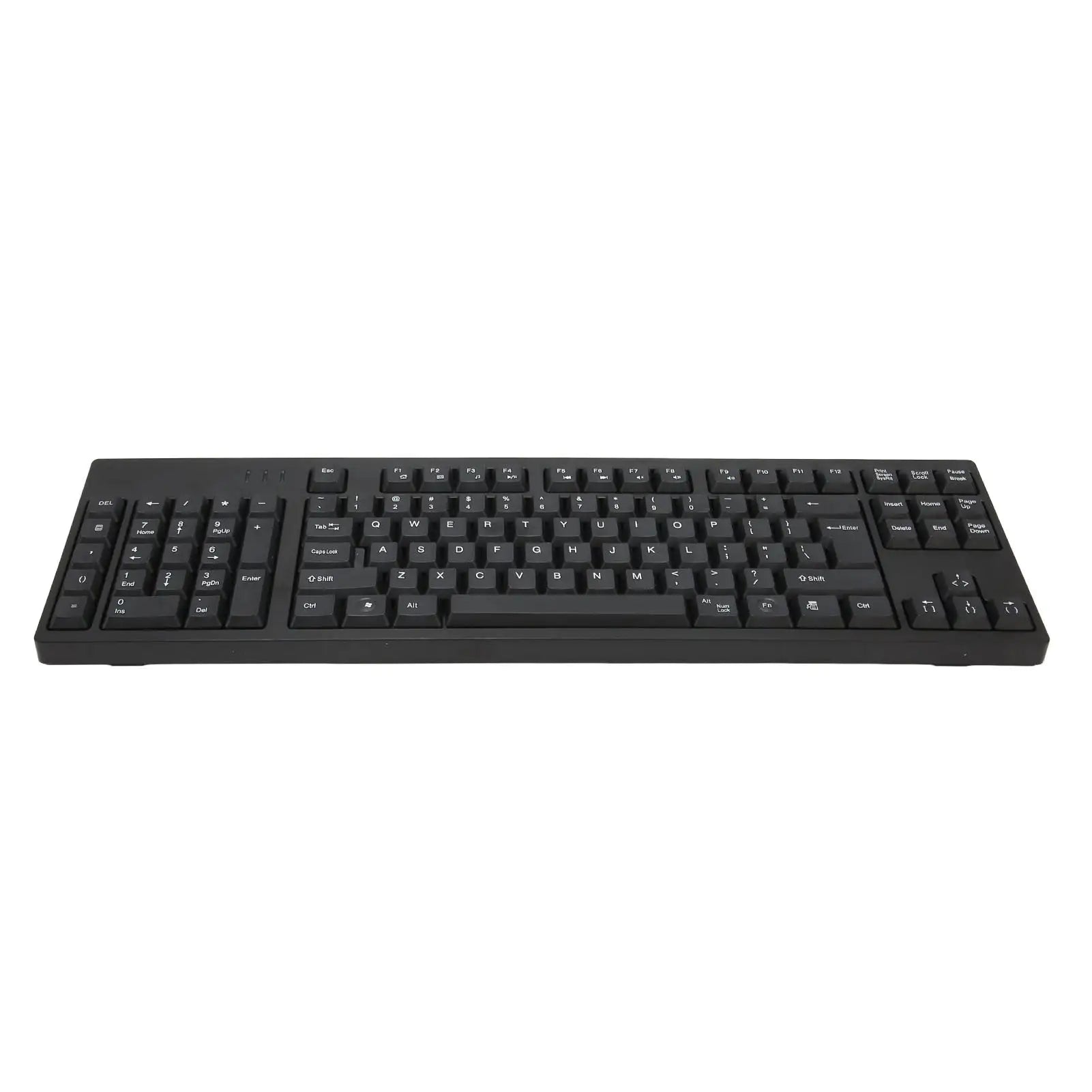 Left Handed Keyboard 109 Keys Micro USB Ergonomic Layout Plug and Play Office Keyboard for Business Accounting Designer - SJB-DIAMOND ELITES