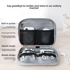 Data Cable Storage Bag, Travel Cable Organizer Pouch, Travel Mouse Mobile Phone Storage Bag, Multipurpose Cosmetics Storage Bag, - SJB-DIAMOND ELITES