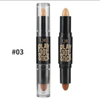 1pc Double Head Face Highlighter Makeup - SJB-DIAMOND ELITES