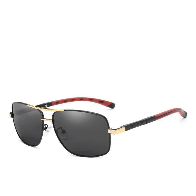 Brand Designer Men's Aluminum Magnesium Sun Glasses Polarized Mirror Lens Male Eyewear Sunglasses For Men - SJB-DIAMOND ELITES