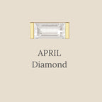 Creative Jewelry Titanium Steel December Birthstone Ring Pi-Mart