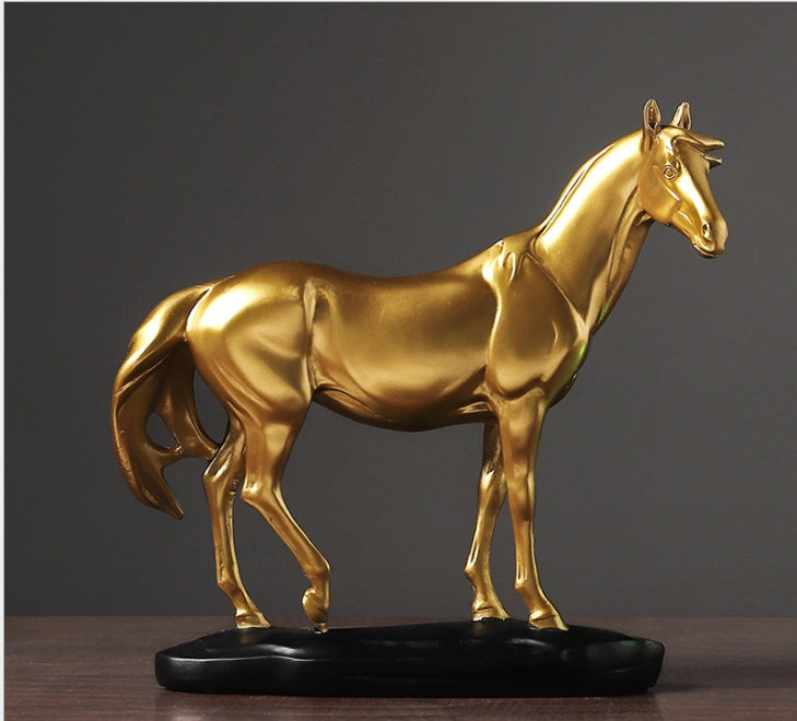 War Horse Bronze Horse Head Power Horse Resin Crafts Lootquake LLC