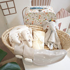 5pcs Youngsters Shower Gift Set - Unique Youngsters Essentials with Cotton Blanket, Elephant Lovey, Socks, and More, Soft & Cozy, Perfect for Boys & Girls, Ideal for Youngsters Shower / Youngsters Collection, for Youngsters