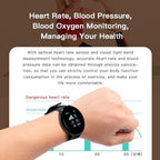D18 Bluetooth Smart Watch, Men Women Blood Pressure Heart Rate Monitor Smart Watch, Pedometer Sport Tracker Smart Band For Android IOS Pi-Mart