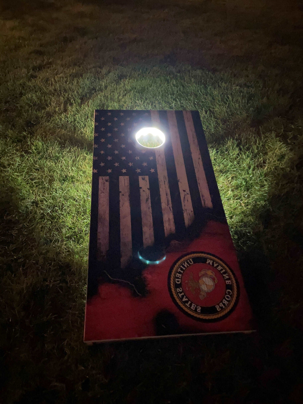 Cornhole led lights blastcornhole
