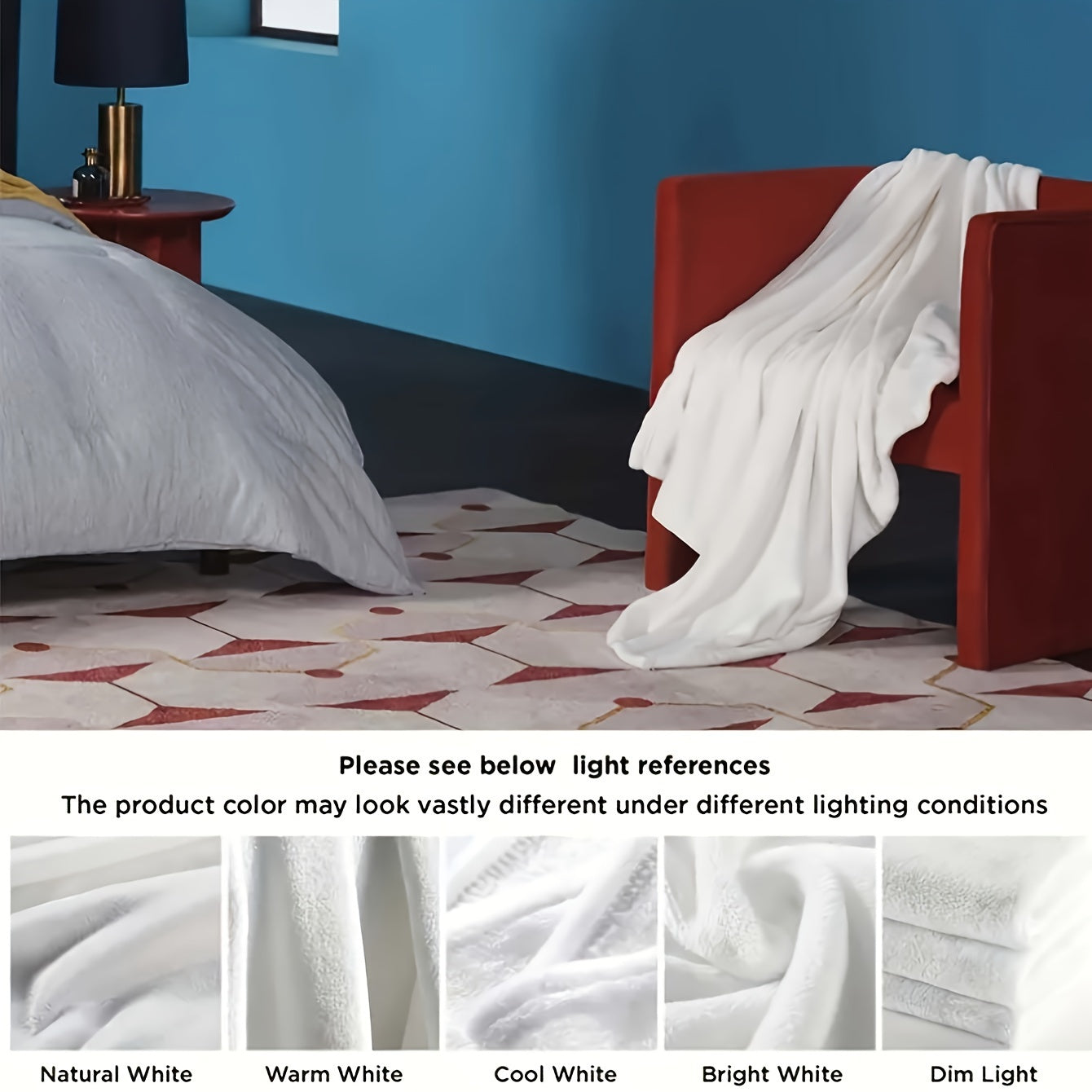 1pc To My Daughter Blanket Love Letter Fleece Blanket, Multi-functional Comfort Throw With Digital Tree Print, Collegiate Style, Special Gift For Daughter Lootquake LLC