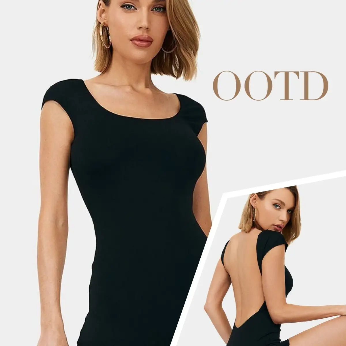 Women Backless Suit Fashion Style Backless Slim-fit Short Jumpsuit Backless Slim Fit Vacation Outfit - SJB-DIAMOND ELITES