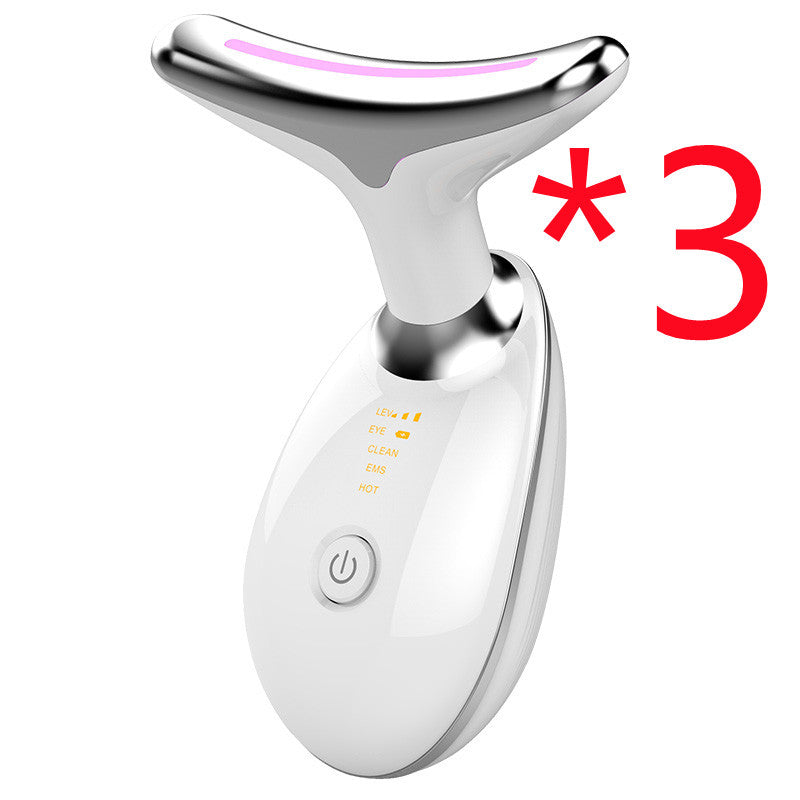 Massager Electric Microcurrent LED Photon Face Beauty Device