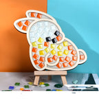 Handmade Mosaic Rabbit Decorations Pi-Mart