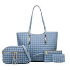 Fashion Polka Dot Four-piece Mother-in-law Bag With Tassel Crossbody Pi-Mart