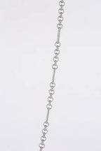 Clip Chain Bracelet & Necklace Set - Silver Nickel-Free | Femstylo