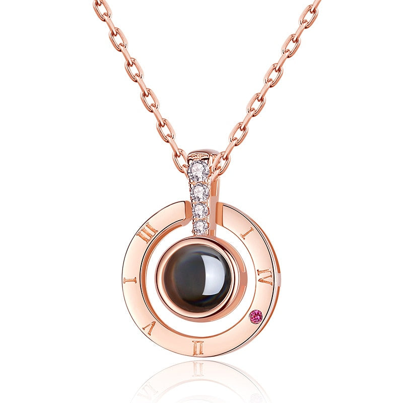 Projection Necklace Jewelry With Gift Box by Pi-Mart Pi-Mart