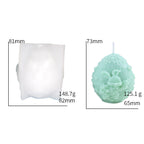 Rabbit Egg Silicone Mold Easter Decoration Ornaments Pi-Mart