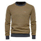 Spliced Cotton Men's Sweater Pi-Mart