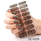 Gradient Onion Powder French Nail Applique Nail Stickers Pi-Mart