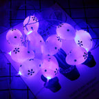 Colorful Flower Dot Easter Egg String Lights Pi-Mart