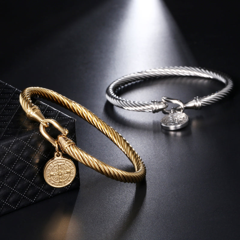 Saint Benedict Medal Charm Bracelets Pi-Mart