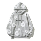 Printed Hoodie Colorful Cotton Long Sleeved Sweater Pi-Mart
