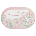 Bathroom Thickened Absorbent Floor Mat Pi-Mart
