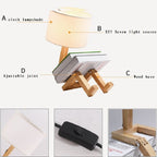 Robot Shape Table Lamp - SJB-DIAMOND ELITES