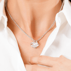 Real Rose Necklace - SJB-DIAMOND ELITES
