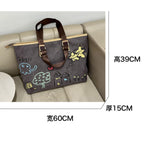 Ladies out fashion travel bag, men's canvas tote bag, business travel portable boarding bag, large capacity fitness bag - SJB-DIAMOND ELITES