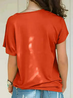 Asymmetrical Neck T-Shirt – Modern Basic with Edge