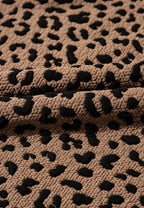 Luxury Summer Leopard Sleeveless Mini Dress Chic & Stylish Print Elegant Dress For Women