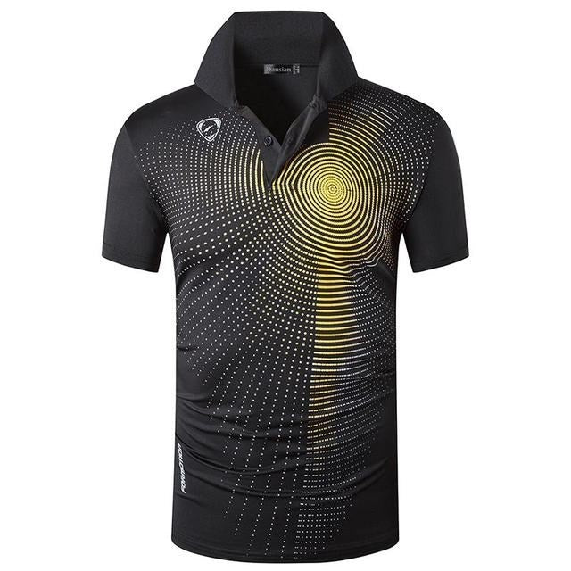 Men's Sports T-shirt Polo Shirt Short Sleeve Red Shirt Golf Tennis Pi-Mart
